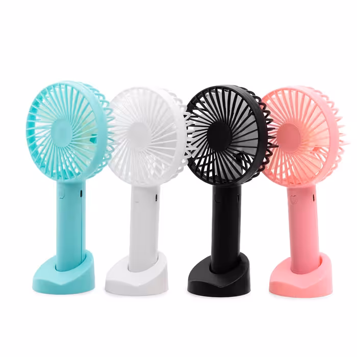 پنکه شارژی رومیزی سه زمانه پرقدرت با رنگ های مختلف ارسال رایگان
