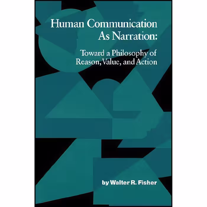 کتاب زبان اصلی Human Communication as Narration اثر Walter R Fisher