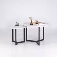 میز جلومبلی  آسپادیزاین مدل B-104 صفحه طرح سنگ