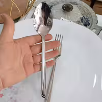 قاشق وچنگال یونیک استیل نگیر تکی وپخش عمده