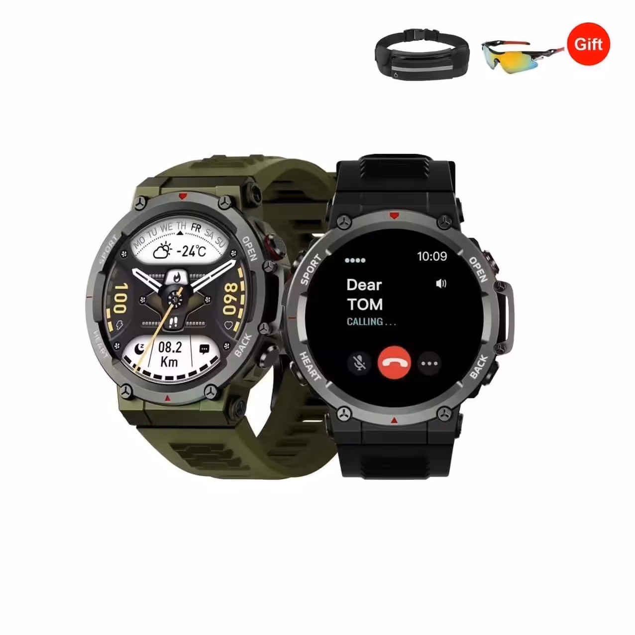 ساعت هوشمند  هاینوتکو مدل RW24 به همراه کیف کمری و عینک