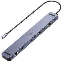 هاب حرفه ای CHOETECH چویتِک 11 پورت 100 وات پورت USB-C مدل M20 - Hiapple.ir