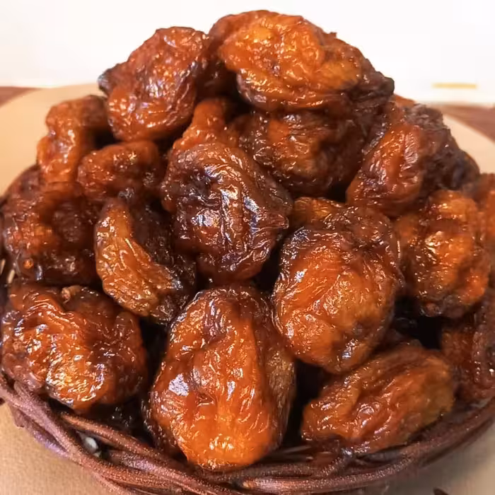 آلو بخارا آفتابی خونگی.بدون گوگرد و تیزاب(یک کیلویی)