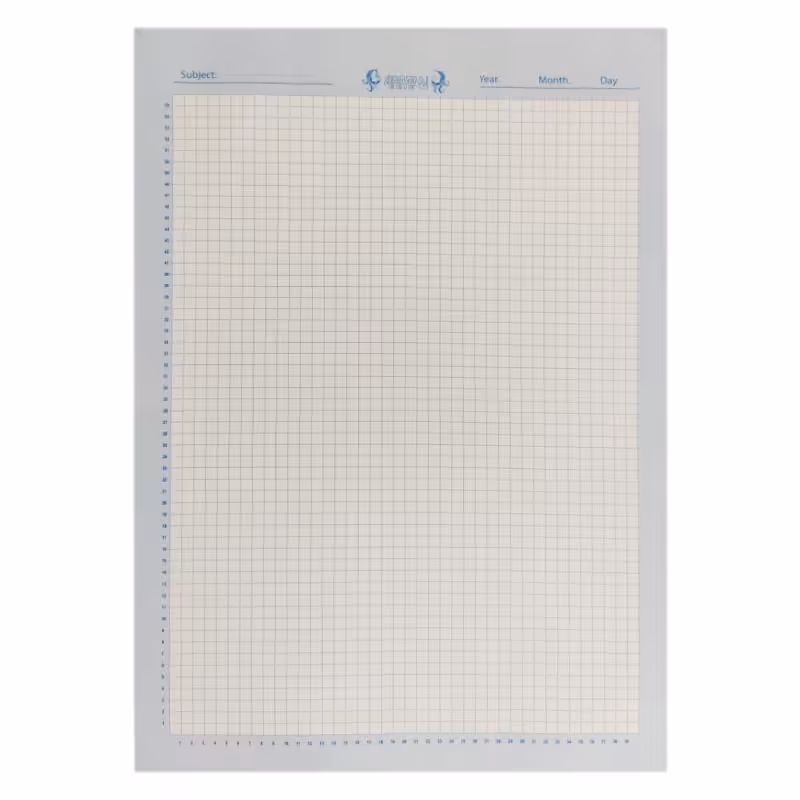 خرید کاغذ شطرنجی ریز 0.5 سانتی بسته 10 برگی