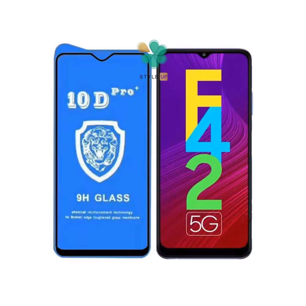 گلس تمام صفحه گوشی سامسونگ Galaxy F42 5G مدل 10D Pro