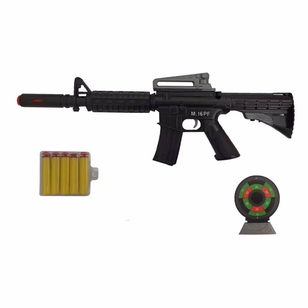 تفنگ اسباب بازی مدل m16 مشکی