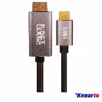 کابل Type C به HDMI کی نت پلاس مدل KP-COCM2HD10 طول 1 متری