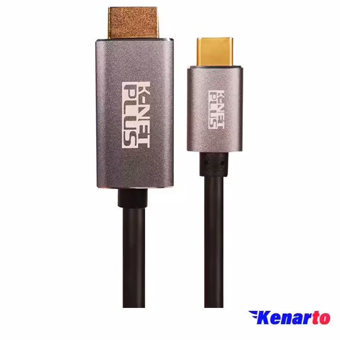 کابل Type C به HDMI کی نت پلاس مدل KP-COCM2HD10 طول 1 متری