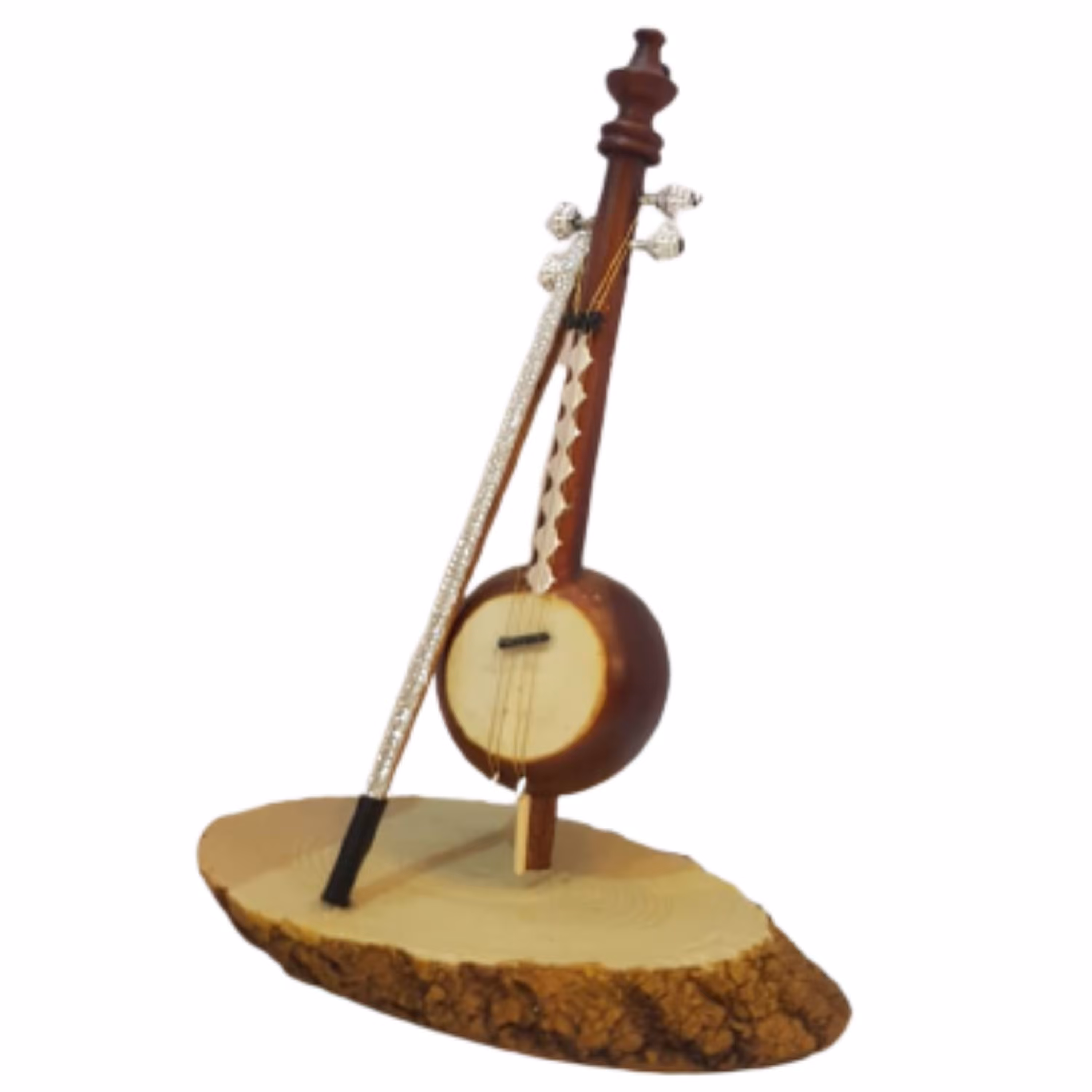 مجسمه دکوری پلی استر ساز کمانچه تک جعبه