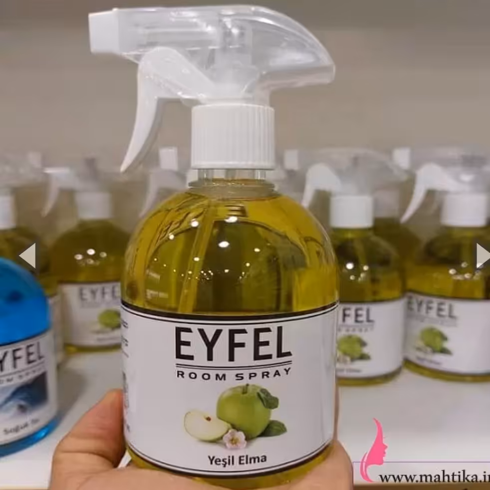 اسپری خوشبو کننده هوای ایفل اصلی  ساخت ترکیه با رایحه  سیب سبز (500 میل)