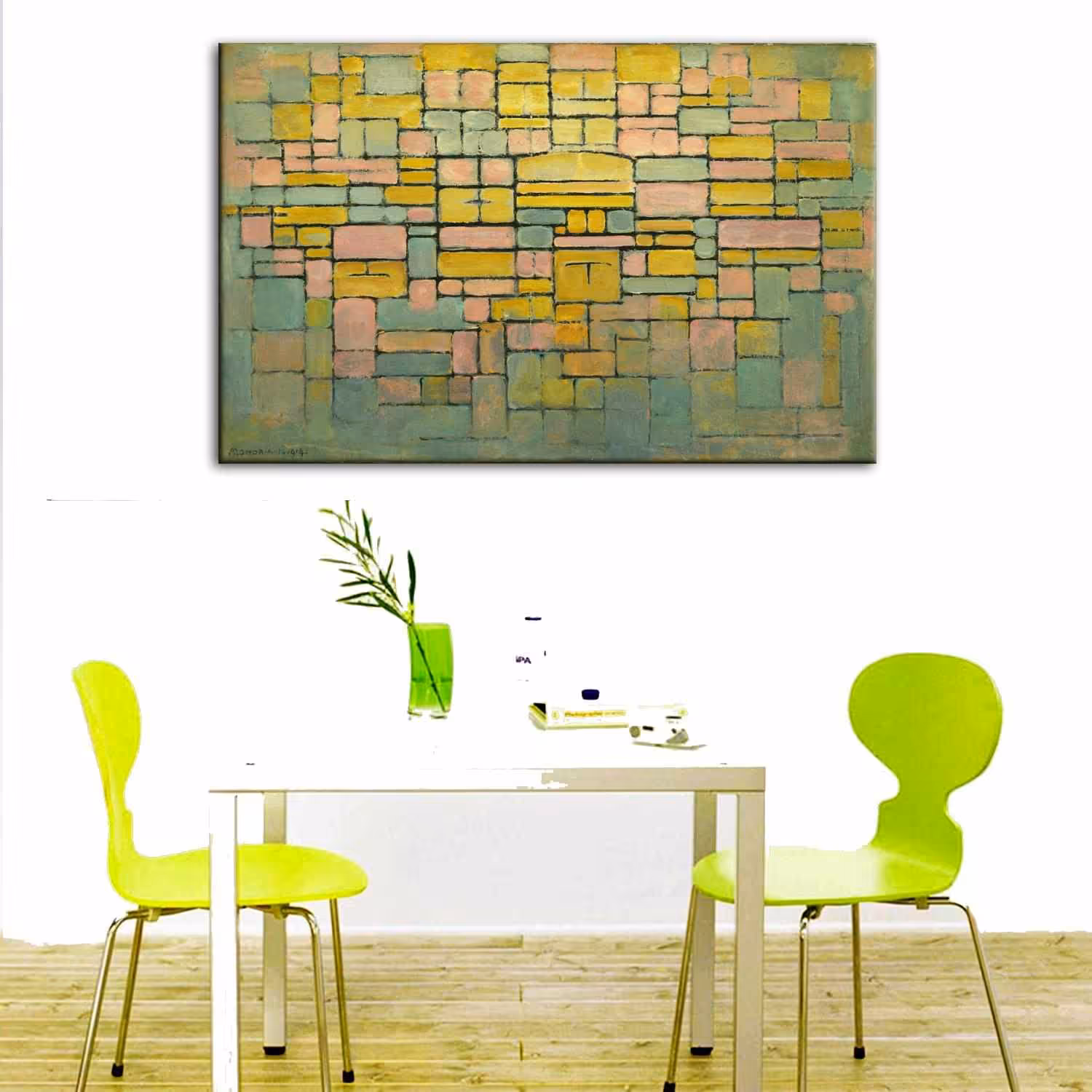 تابلو اختصاصی طرح اشکال هندسی