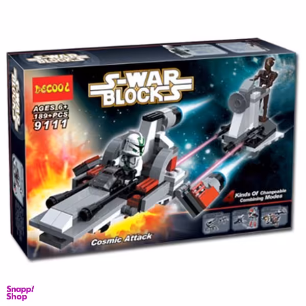 ساختنی دکول مدل Swars کد 9111