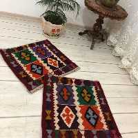 کوسن گلیمی جفت