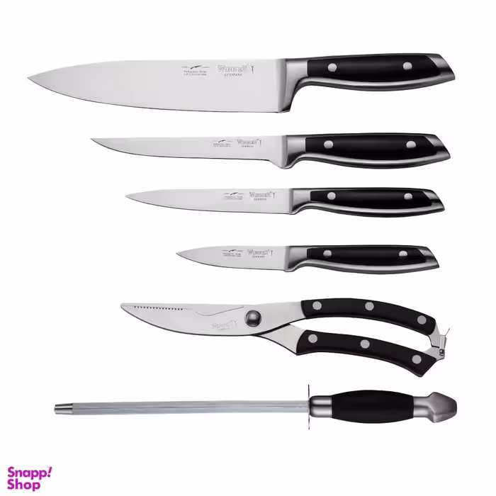 سرویس چاقو آشپزخانه 6 پارچه وینر کد 06