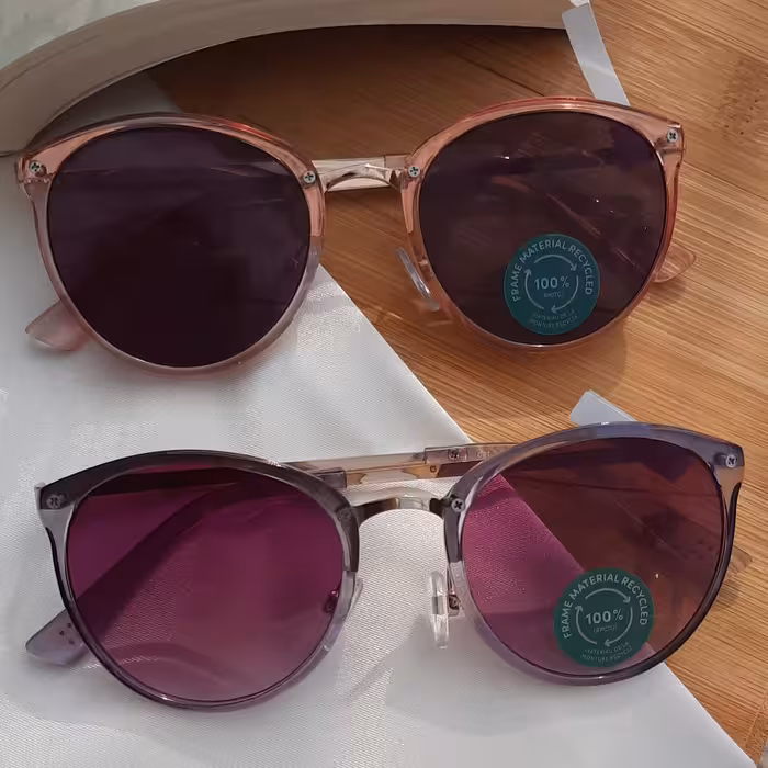 عینک آفتابی رنگ تابستونی یووی 400 تینیجری 