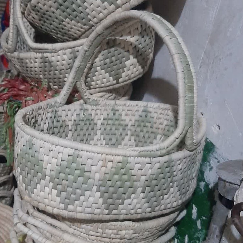 سبد حصیری پیک نیک
