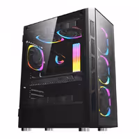 قیمت و خرید کیس کامپیوتر دبلیو جی کولمن مدل Trio 4DF Black | یاس ارتباط