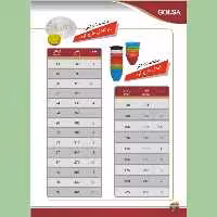 زیر گلدانی پلاستیکی طرح گرد گلسا سایز 10 در بسته بندی 80 عددی