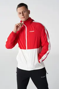بارانی و بادگیر قرمز مردانه کت مرمر اورجینال hummel