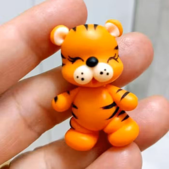 ببر کوچولو خمیری نماد سال 1401 (پس کرایه)