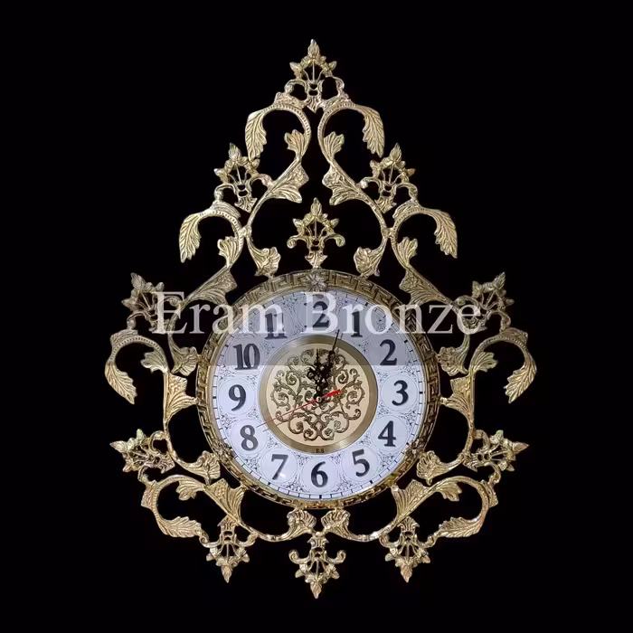 ساعت برنجی مدل آروین