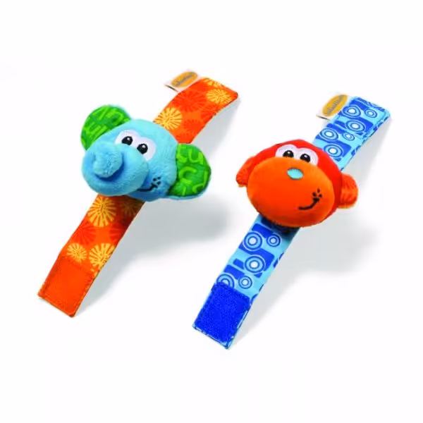 مچبند جغجغه اي فيل و ميمون پوليشي كد132-20