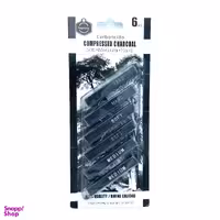 زغال طراحی کد 101152 مجموعه 6 عددی