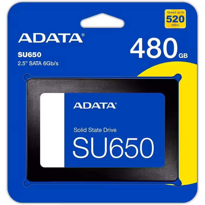 حافظه SSD اینترنال ای دیتا  مدل SU650 با ظرفیت 480 گیگابایت