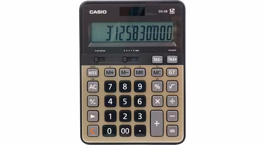 ماشین حساب کاسیو مدل DS-2B