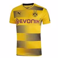 تی شرت تیمی دورتموند مشکی آستین کوتاه فصل 2017-2018