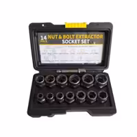 ست بکس حلزونی 14عددی مخصوص پیچ و مهره سرگرد و هرز شده فشارقوی بلکام BELKOM مدل PL14