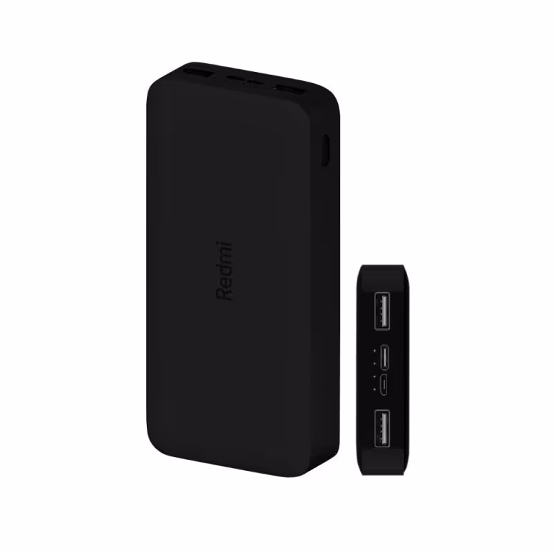 شارژر همراه شیائومی مدل Redmi ظرفیت 20000 میلی آمپرساعت به همراه کابل تبدیل micr