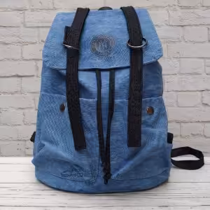 کوله پشتی فشن طرح نیویورک آبی