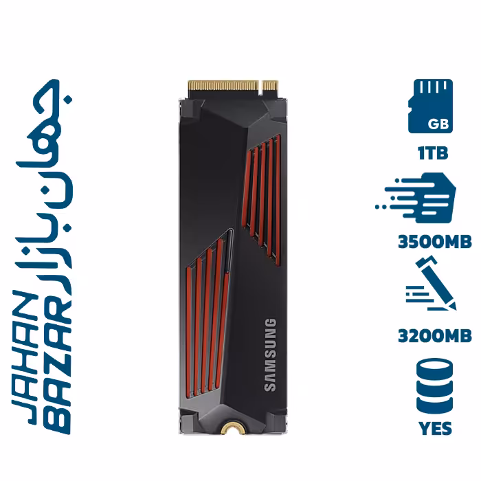 هارد اس اس دی سامسونگ مدل Samsung Pro 990 Heatsink M.2 4TB
