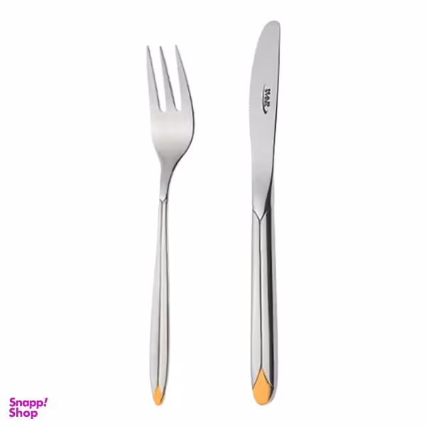 ست کارد و چنگال میوه خوری 12 پارچه ناب استیل مدل پالرمو