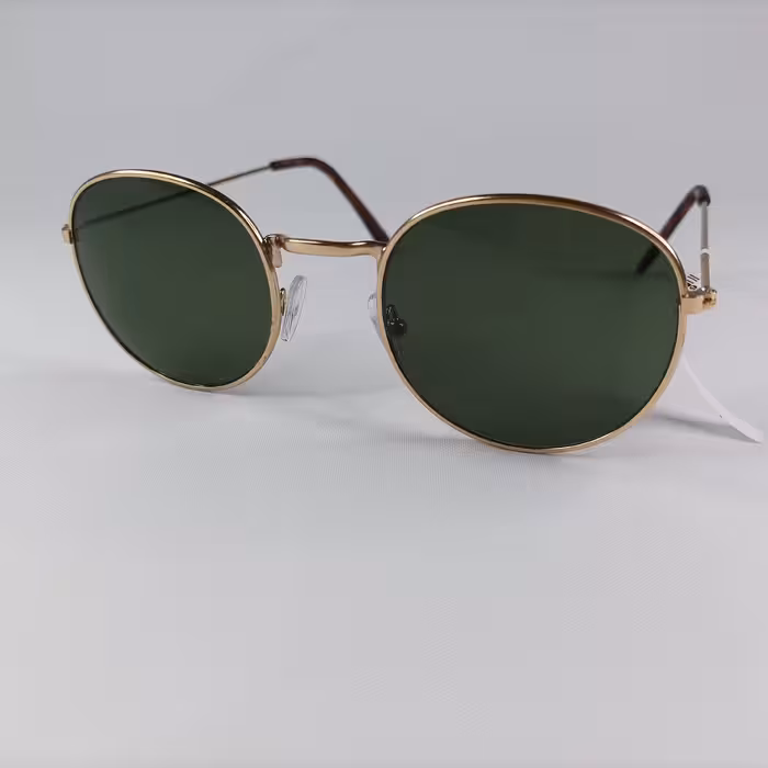 عینک آفتابی مردانه و زنانه گرد کد 158 محصول شرکت beeline group آلمان UV400 برند SUN OZON بهمراه شناسنامه و دستمال نانو 