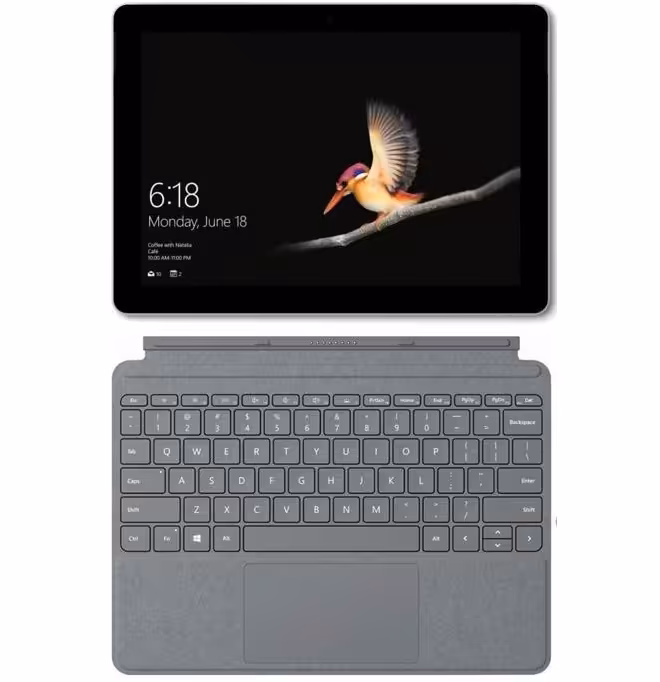 تبلت مایکروسافت مدل Surface Go-A به همراه کیبورد Signature Type Cover