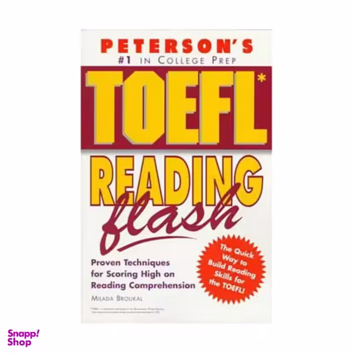 کتاب TOEFL Reading Flash / اثر Milada Broukal انتشارات پیترسون