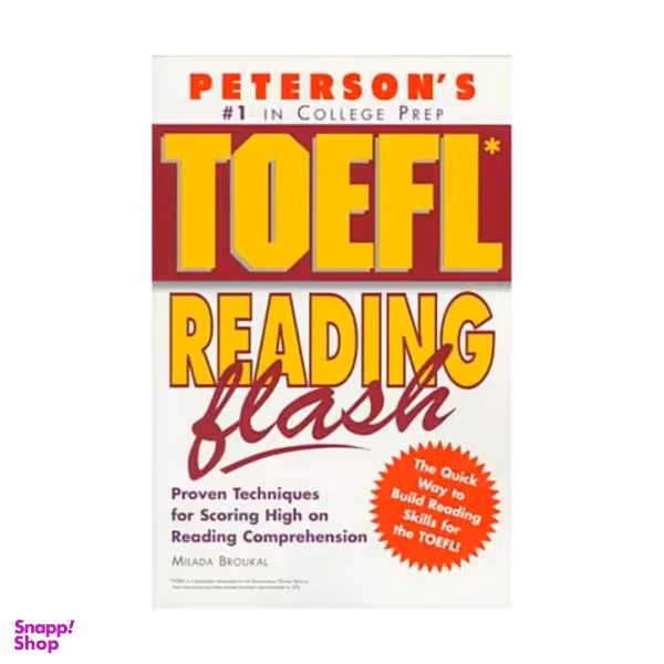 کتاب TOEFL Reading Flash / اثر Milada Broukal انتشارات پیترسون