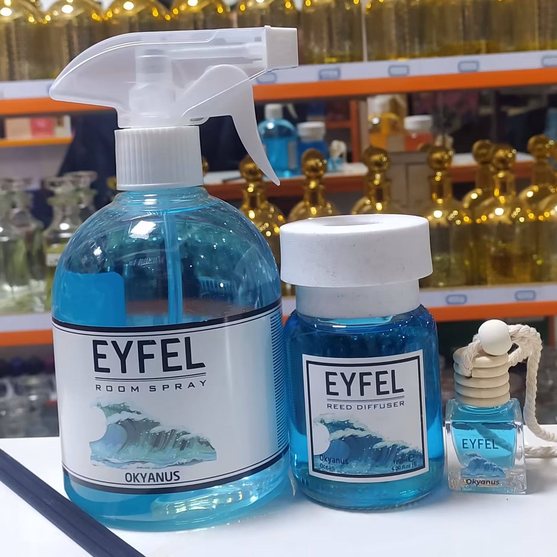 اسپری خوشبوکننده هوا ایفل ترکیه اقیانوس اصلی ضمانتی 500 میلی لیتر 