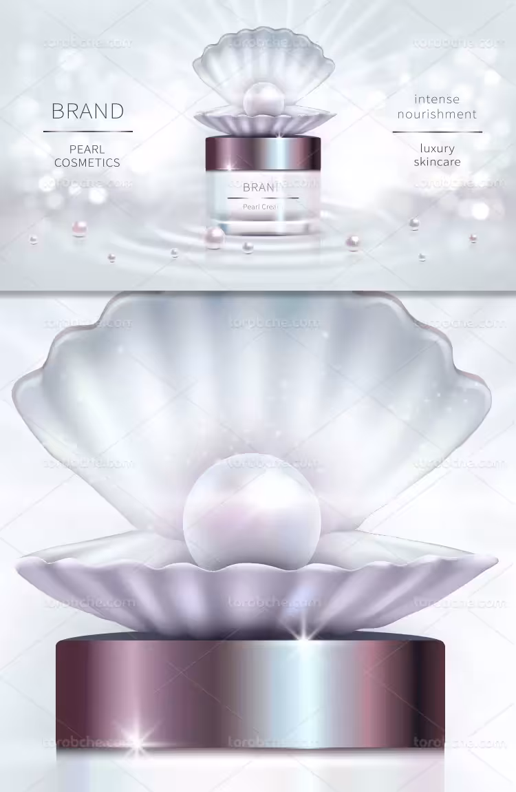 وکتور کرم دست و صورت | گرافیک با طعم تربچه