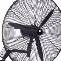 پنکه صنعتی با قطر 75 سانتی متر دیواری ریموت دار سرمابان