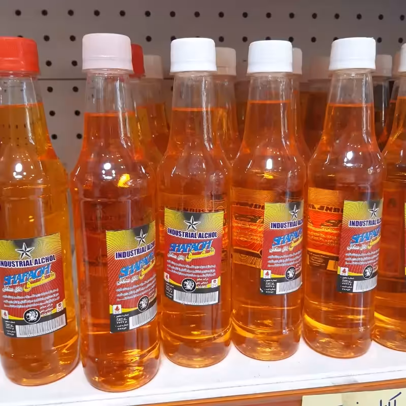 الکل و الکل صنعتی 40 لیتری  4 لیتری  450 میلی لیتر بصورت کارتنی
