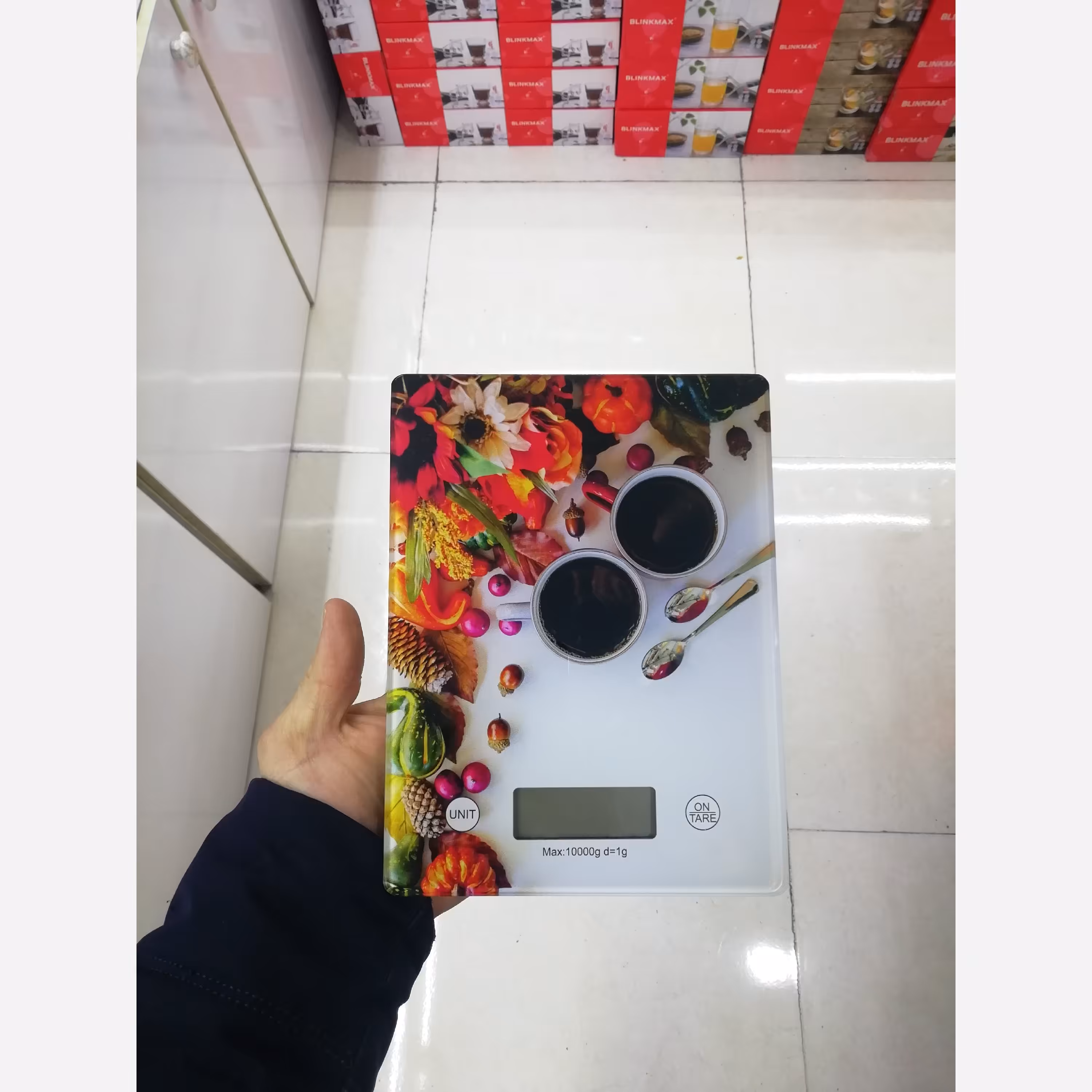 ترازوی دیجیتال آشپزخانه مدل لمسی برند COMERY 