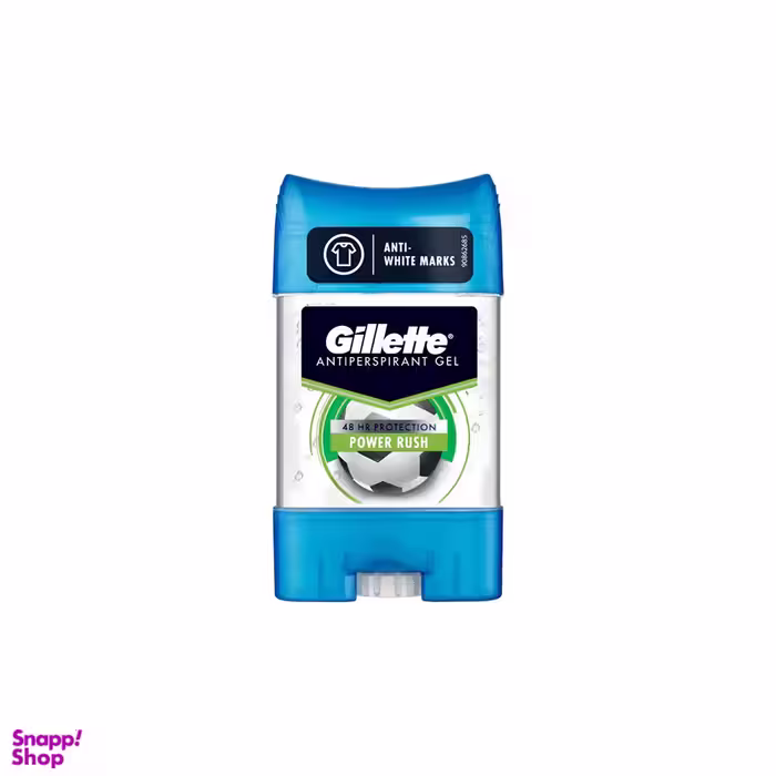استیک ضد تعریق ژله ای مردانه ژیلت مدل Power Rush 48H حجم 70 میلی لیتر