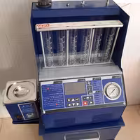 انژکتور شور 6 سیلندر LCD مدل PK 603 با التراسونیک بدون میز رنگ آبی