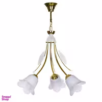 لوستر 3 شعله چشمه نور کد CH179311