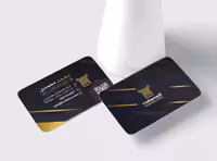 طرح کارت ویزیت لایه باز وکالت | گرافیک با طعم تربچه