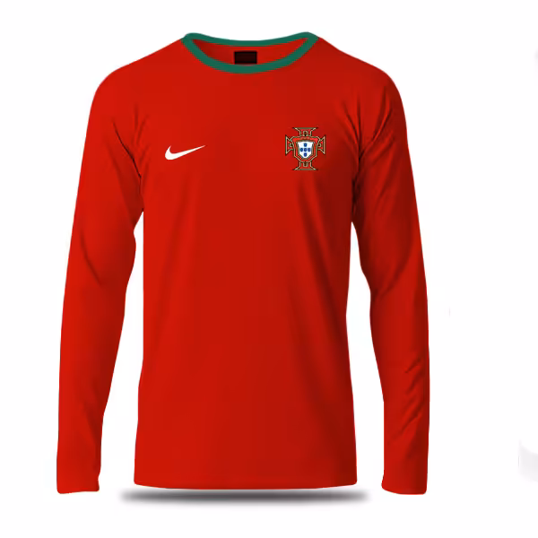 پیراهن کلاسیک دوم پرتغال 2006 (آستین بلند)