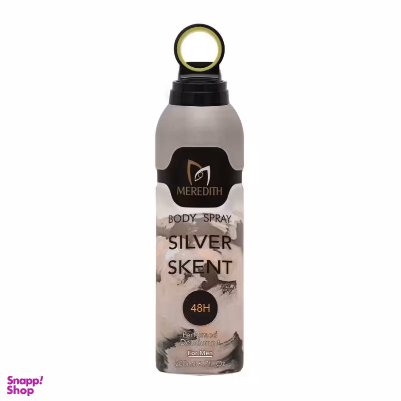 اسپری بدن مردانه مردیت مدل سیلور سنت حجم 200 میلی لیتر